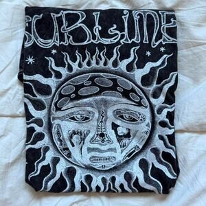 Sublime graphic band tee M casual short sleeve cotton gothic celestial festival